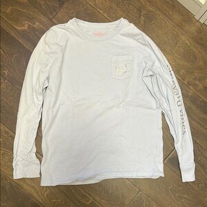 Vineyard Vines Light Blue Long Sleeve Tee